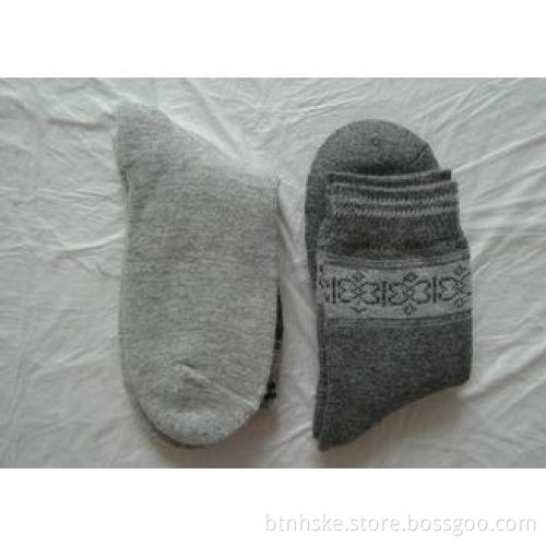 Jacquard Business Mens Wool Socks